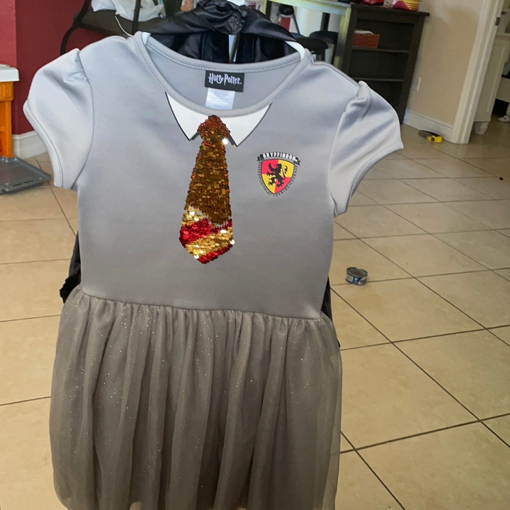 Size M(7/8) Harry Potter little girl costume